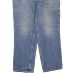 CARHARTT Mens Jeans Blue Regular Straight Denim Medium W34 L30 Classic Workwear