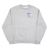 CHAMPION Mens Grey TH Water Polo Crew Neck L Cotton Blend Sweatshirt Pullover