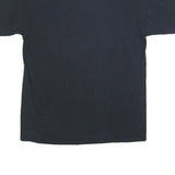 GILDAN Mens Black Santiago Sharks Graphic T-Shirt L Short Sleeve Crew Neck