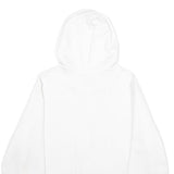 PUMA Womens White Hoodie XL Cotton Blend Pullover Casual Sportswear