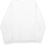 PUMA Womens White Hoodie XL Cotton Blend Pullover Casual Sportswear