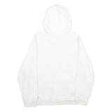 PUMA Womens White Hoodie XL Cotton Blend Pullover Casual Sportswear