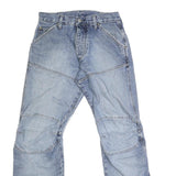 G-STAR Mens Regular Fit Blue Denim Jeans W29 L31 Button Closure Casual