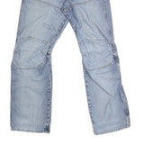 G-STAR Mens Regular Fit Blue Denim Jeans W29 L31 Button Closure Casual