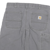 CARHARTT Mens Grey Casual Relaxed Fit L W32 Cotton Blend Shorts