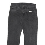 DICKIES Mens Regular Fit Black Denim Jeans W32 L26 Zip Closure Casual Workwear