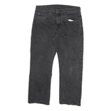 DICKIES Mens Regular Fit Black Denim Jeans W32 L26 Zip Closure Casual Workwear