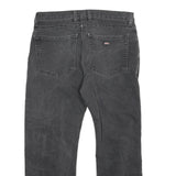 DICKIES Mens Regular Fit Black Denim Jeans W32 L26 Zip Closure Casual Workwear