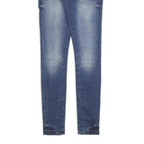 GUESS Womens Jeans Blue Slim Skinny Denim Medium W28 L30 Stretch Zip Fly