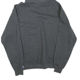 CHAMPION Mens Grey Ball State University Hoodie L Cotton Blend Pullover