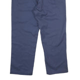 DICKIES Mens Polyester Blend Navy Classic Straight Trousers W40 L30 Workwear