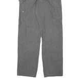 DICKIES Mens Cotton Blend Regular Fit Grey Trousers W30 L33 Workwear Zip Closure