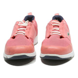 LACOSTE Womens Light Pink Casual Trainers Synthetic UK 7 Comfortable Stylish