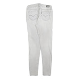 LEVI'S Womens Slim Light Blue Denim Jeans W28 L30 Skinny Fit Cotton Blend Zip