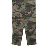 WONDER NATION Boys Cotton Blend Slim Camouflage Trousers W28 L30 Drawstring