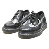 DR MARTENS Womens 6 Black Leather Brogue Shoes Lace-Up Casual Oxford