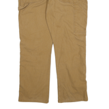 DICKIES Mens Cotton Blend Beige Regular Fit Straight Leg Trousers W36 L32