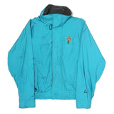 GERRY Mens Blue Zip Jacket M Polyester Plain Casual Outdoor Wear