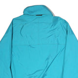 GERRY Mens Blue Zip Jacket M Polyester Plain Casual Outdoor Wear