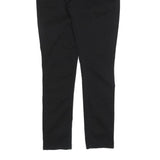 LEVI'S Womens Slim Black Denim Cotton Blend Zip Jeans W30 L32 Stylish Comfort