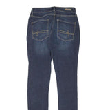 LEVI'S Womens Slim Skinny Denim Blue Jeans W25 L30 Stretch Cotton Blend Zip