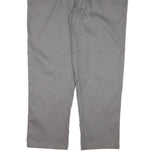 DICKIES Mens Regular Fit Grey Cotton Blend Zip Trousers W44 L31 Workwear