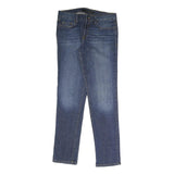 CALVIN KLEIN JEANS Womens Blue Regular Straight Denim Jeans W28 L32 Stylish