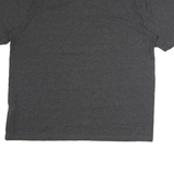 CARHARTT Mens Grey Henley T-Shirt XL Crew Neck Cotton Logo Pocket Casual