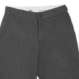DICKIES Mens Grey Pinstripe Casual Shorts M W30 Workwear Cotton Blend