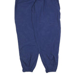 NIKE Mens Joggers Blue XL W32 L32 Polyester Blend Regular Fit Tapered Leg