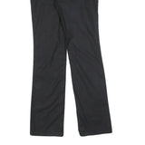 CALVIN KLEIN JEANS Womens Black Slim Straight Trousers W28 L30 Essential Cotton