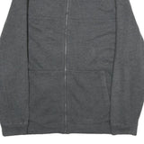 CALVIN KLEIN Mens Grey Cotton Zip Jacket XL Knit Classic Casual Comfortable