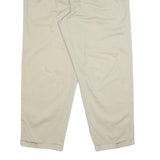 CHAPS RALPH LAUREN Mens Cotton Beige Relaxed Straight Trousers W38 L30 Casual