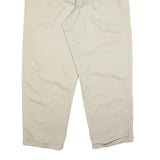 CHAPS RALPH LAUREN Mens Cotton Beige Relaxed Straight Trousers W38 L30 Casual