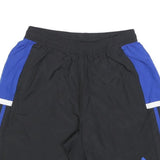 ADIDAS Mens Black & Blue Sports Shorts M W28 Polyester Athletic