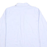 ADIDAS Mens White Cotton Shirt L Classic Button Down Long Sleeve Casual