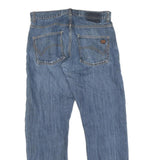 DICKIES Mens Regular Fit Blue Cotton Denim Jeans W31 L28 Button Closure Casual