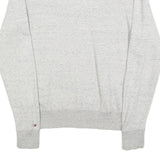 TOMMY HILFIGER Mens Grey Sweatshirt Crew Neck M Cotton Blend Pullover Casual