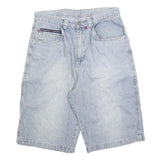 FIREBALL Mens Shorts Blue Casual M W32 Cotton Blend Denim Pocketed