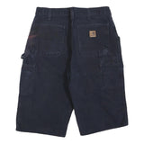 CARHARTT Mens Shorts Blue Casual M W32 Workwear Utility Pockets Durable Cotton