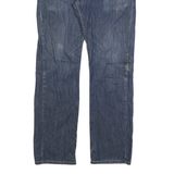 LEVI'S 514 Classic Mens Jeans Blue Classic Straight Denim Medium W30 L30 Zip