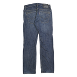 LEVI'S 514 Classic Mens Jeans Blue Classic Straight Denim Medium W30 L30 Zip