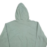 CARHARTT Mens Green Hoodie L Pullover Cotton Blend Logo Sleeve Casual Wear