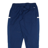 ADIDAS Mens Joggers Blue UW-Stout Womens Basketball Regular Tapered L W28 L28