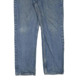 CARHARTT Mens Regular Fit Blue Denim Jeans Zip W38 L30 Classic Cotton Blend