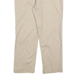DICKIES Mens Regular Fit Beige Cotton Blend Trousers W36 L26 Workwear Classic