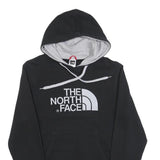 THE NORTH FACE Mens Black Hoodie XS Cotton Blend Pullover Logo Sweatshirt
