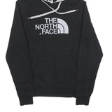 THE NORTH FACE Mens Black Hoodie XS Cotton Blend Pullover Logo Sweatshirt