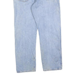 CARHARTT Mens Regular Fit Light Blue Denim Jeans W36 L30 Zip Cotton Blend