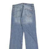 CARHARTT Womens Jeans Blue Regular Straight Denim Medium W34 L34 Casual Wear